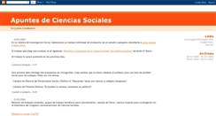 Desktop Screenshot of cienciassociales.blogspot.com