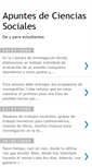 Mobile Screenshot of cienciassociales.blogspot.com