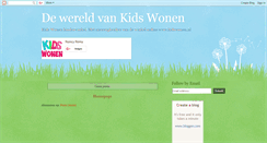 Desktop Screenshot of kidswonen.blogspot.com