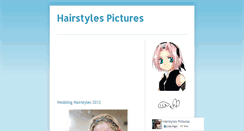 Desktop Screenshot of hair-styles-pics.blogspot.com