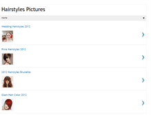 Tablet Screenshot of hair-styles-pics.blogspot.com