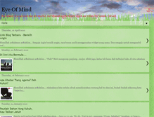 Tablet Screenshot of nur-eyeofmind.blogspot.com