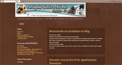 Desktop Screenshot of parquiasantoantonio.blogspot.com