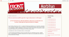 Desktop Screenshot of front-gauche-morbihan.blogspot.com