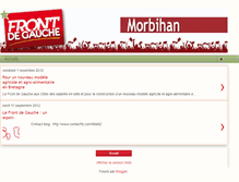 Tablet Screenshot of front-gauche-morbihan.blogspot.com