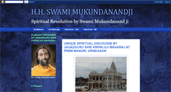 Desktop Screenshot of mukundanandaji.blogspot.com