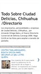 Mobile Screenshot of ciudad-delicias.blogspot.com