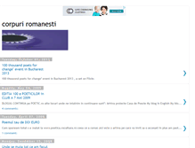 Tablet Screenshot of corpuriromanesti.blogspot.com