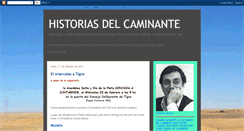 Desktop Screenshot of historiasdelcaminante.blogspot.com