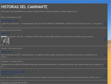 Tablet Screenshot of historiasdelcaminante.blogspot.com