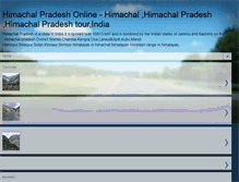 Tablet Screenshot of himachalpradeshonline.blogspot.com