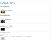 Tablet Screenshot of pasosdepato.blogspot.com