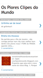 Mobile Screenshot of pioresclipesdomundo.blogspot.com