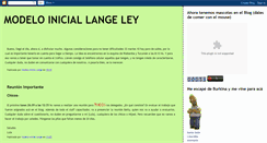 Desktop Screenshot of modelolange.blogspot.com