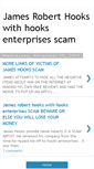 Mobile Screenshot of jamesroberthooksenterprisesscam.blogspot.com