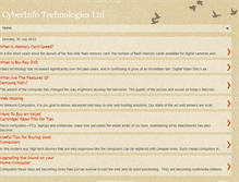 Tablet Screenshot of cyberinfotechnologies.blogspot.com