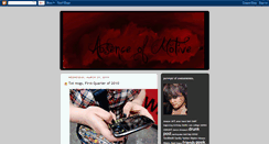 Desktop Screenshot of absenceofmotive.blogspot.com
