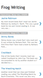 Mobile Screenshot of frogwriting.blogspot.com