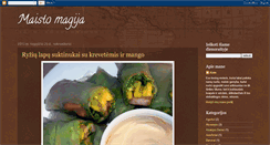 Desktop Screenshot of maistomagija.blogspot.com