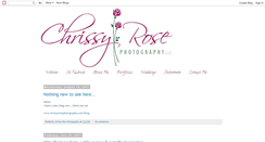 Desktop Screenshot of chrissyk-gphotography.blogspot.com