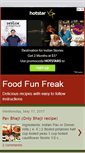 Mobile Screenshot of foodfunfreak.blogspot.com