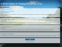 Tablet Screenshot of curingpompholyx.blogspot.com