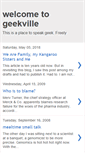 Mobile Screenshot of planetgeek.blogspot.com