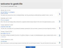 Tablet Screenshot of planetgeek.blogspot.com
