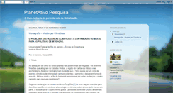 Desktop Screenshot of planetativopesquisa.blogspot.com