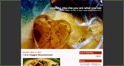 Desktop Screenshot of cookingchacha.blogspot.com