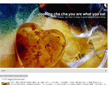 Tablet Screenshot of cookingchacha.blogspot.com