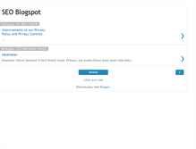 Tablet Screenshot of blogseoblogspot.blogspot.com