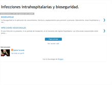 Tablet Screenshot of infecciones-bioseguridad.blogspot.com