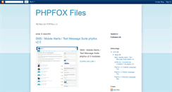 Desktop Screenshot of phpfoxfiles.blogspot.com