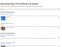 Tablet Screenshot of downloadbest-software.blogspot.com