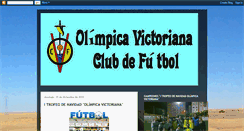 Desktop Screenshot of olimpicavictoriana.blogspot.com