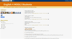 Desktop Screenshot of modli.blogspot.com