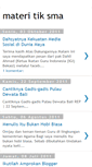 Mobile Screenshot of materi-tik-sma.blogspot.com