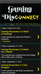 Mobile Screenshot of gamingdisconnect.blogspot.com