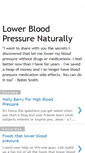 Mobile Screenshot of blood-pressure-naturally.blogspot.com