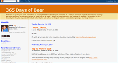 Desktop Screenshot of beer365.blogspot.com