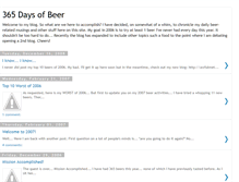 Tablet Screenshot of beer365.blogspot.com