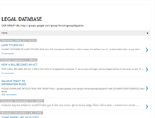 Tablet Screenshot of lawyersgroupofgujarat.blogspot.com
