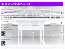 Tablet Screenshot of pendidikansdnkasturi2.blogspot.com