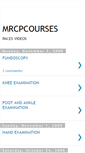 Mobile Screenshot of mrcppreparatorycourse.blogspot.com
