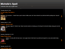 Tablet Screenshot of michellespells.blogspot.com