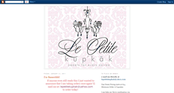 Desktop Screenshot of lepetitekupkak.blogspot.com