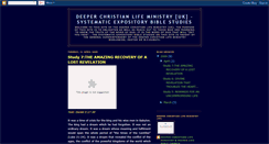 Desktop Screenshot of dclmukbiblestudies.blogspot.com