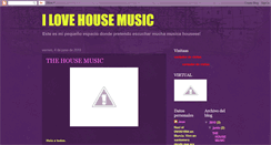 Desktop Screenshot of joseliko-ilovehousemusic.blogspot.com