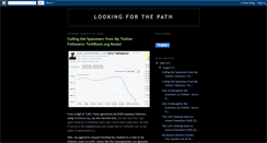 Desktop Screenshot of lookingforthepath.blogspot.com